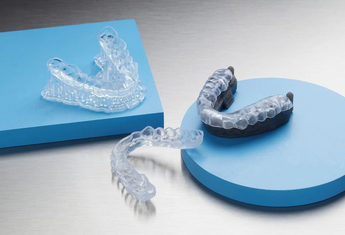 Klare Aufbissschienen aus dem 3D-Drucker